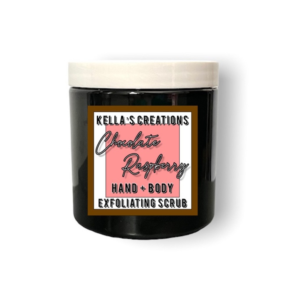 8oz Chocolate Raspberry Hand scrub